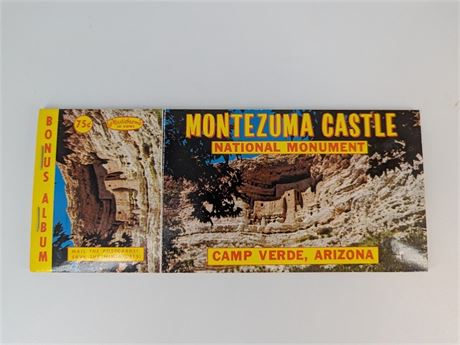 Vtg Plastichrome Montezuma Castle National Monument Camp Verde AZ Postcards