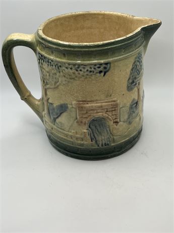 Antique Roseville pottery pitcher