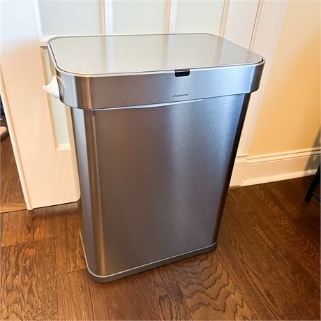 Simple Human Battery Operated Trash Can