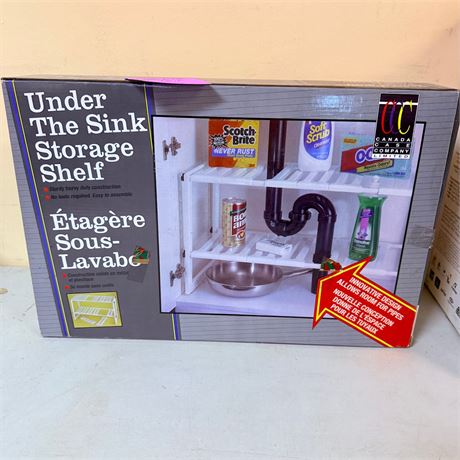 Undersink Storage Shelf