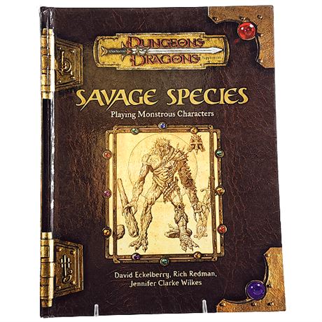 Dungeons & Dragons "Savage Species: Playing Monstrous Characters"