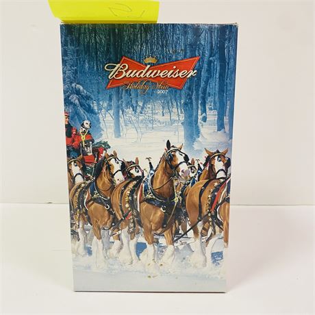 2007 Budweiser Holiday Stein Mint in Orig Box