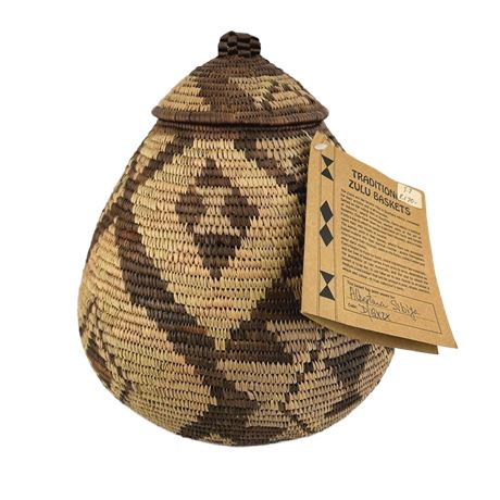 Vintage Traditional Zulu Basket