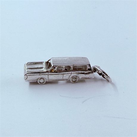 2.3g Sterling Automobile Pendant / Charm