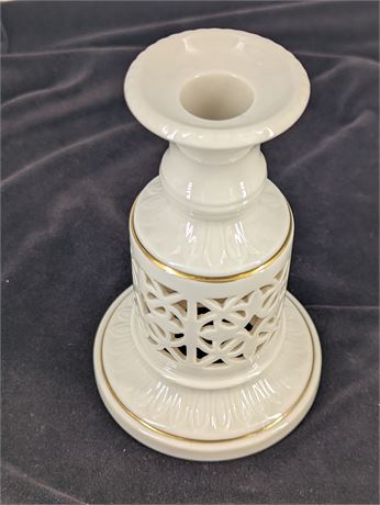 Lenox Illuminations Collection Versailles Gold Taper Candlestick
