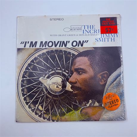 Sealed Jimmy Smith I’m Movin On Vinyl Record