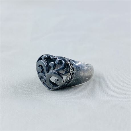 8.1g Sterling Ring Size 8.5