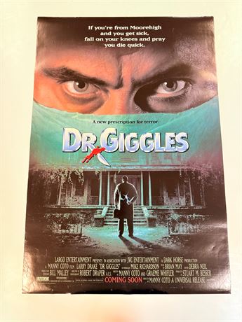 Dr. Giggles Original DS Rolled 27x41 Movie Poster