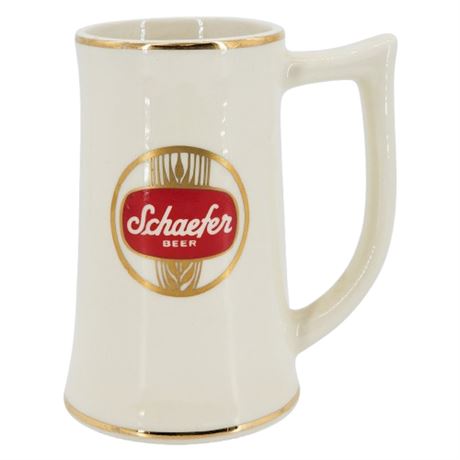 Vintage Schaefer Beer New York State Parks & Recreation Ceramic Mug