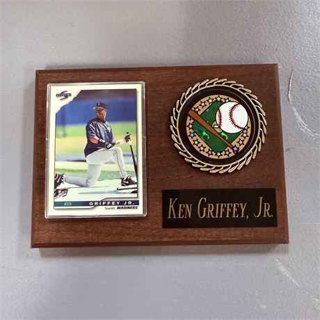 Ken Griffey Jr Plaque
