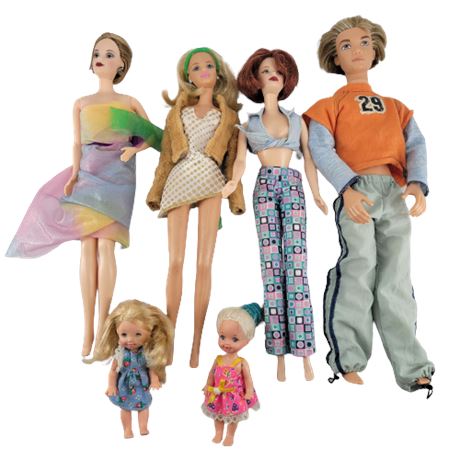 1990s Barbie & Ken Doll Lot