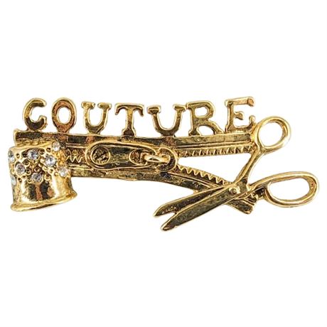 Vintage 1928 JEWLERY "Couture" Brooch
