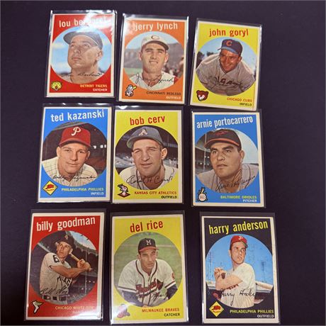 1958 Topps Set Break Lot