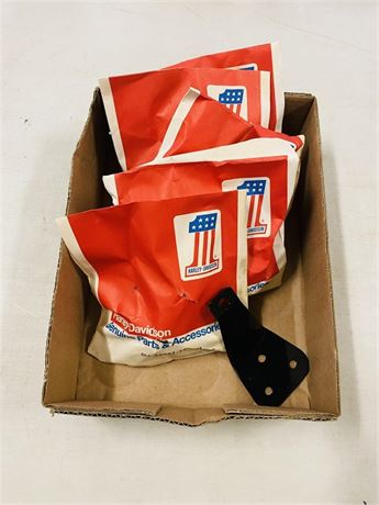 25 NOS Harley Davidson Tail Light Brackets