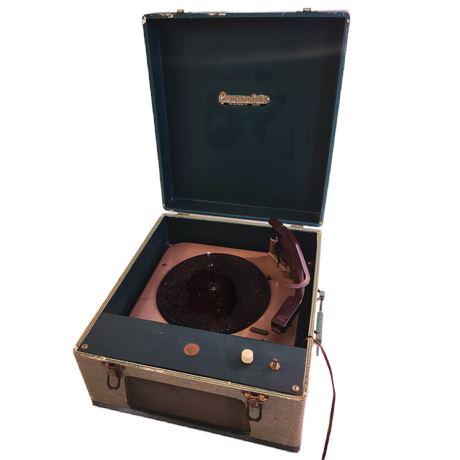 Vintage Commodore Travel Record Player
