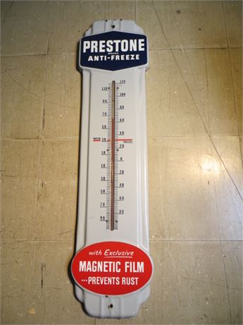 Prestone Advertising Thermometer #2