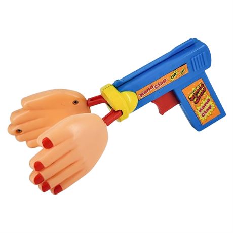 Vintage Plastic Jokes & Gags Hand Clap Pistol