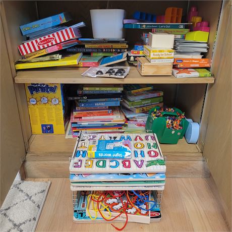 Kids Toy & Book Lot