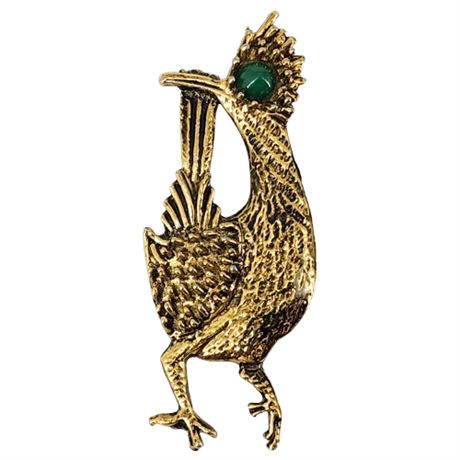 Vintage AMBASSADOR Roadrunner Brooch