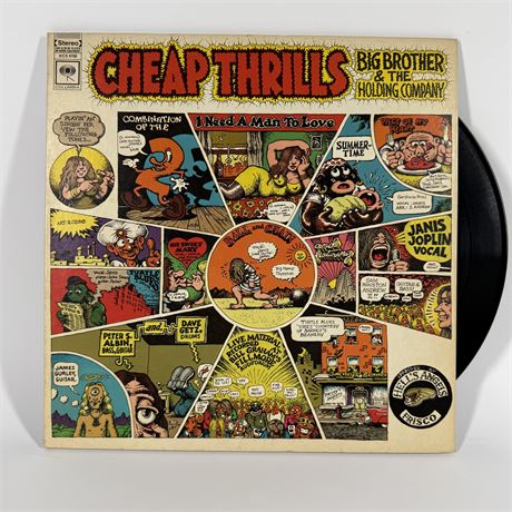 Big Brother & The Holding Company "Cheap Thrills" LP