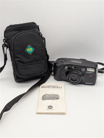 Minolta Lens Freedom Riva Zoom 90EX w/Case