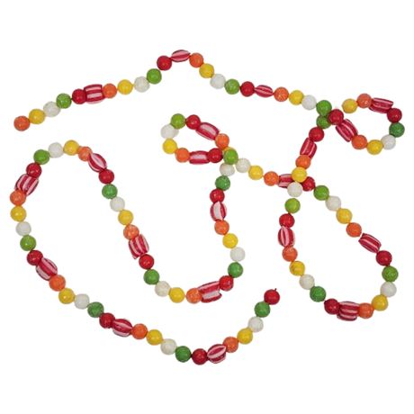 8' Strand Plastic Sugar Glitter Candy Garland