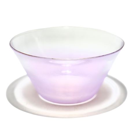 Vtg Lavender Blendo Dip Bowl