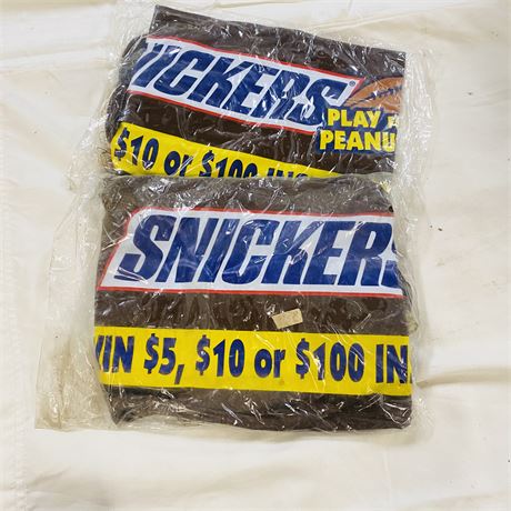 2 New Inflatable Snickers Bars