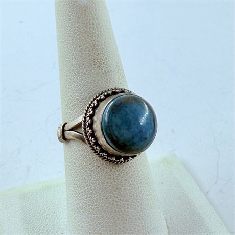 10.4g Sterling Ring Size 7.5
