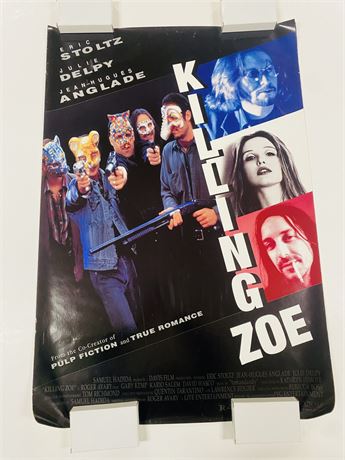 Killing Zoe Original 27x40 Movie Poster - Rolled
