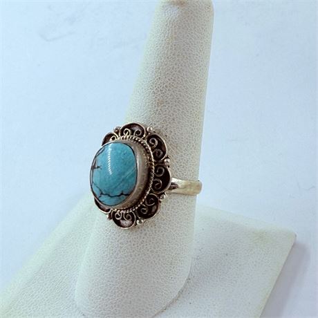 7.9g Sterling Ring Size 8.75