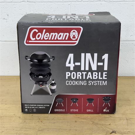 Coleman 4-in-1 Portable Cooking System