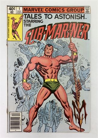 40 cent 1 Dec Sub-Mariner 1979 Marvel Comics Group Comic