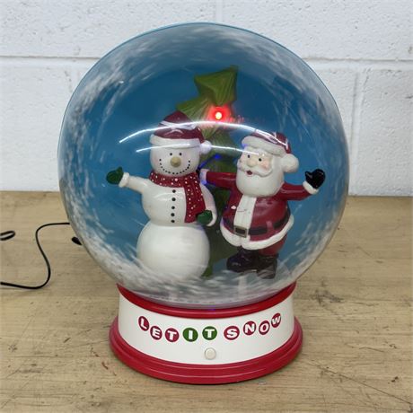 Gemmy "Let It Snow" Snow Globe