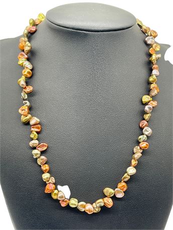 Honora Multi Color Seed Pearl Necklace