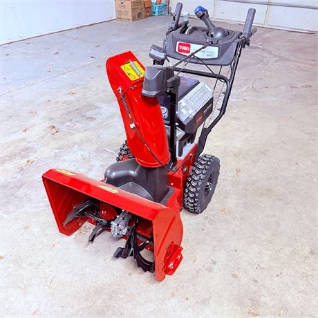 New Toro 24” 2 Stage 60V Self Propelled Snowblower