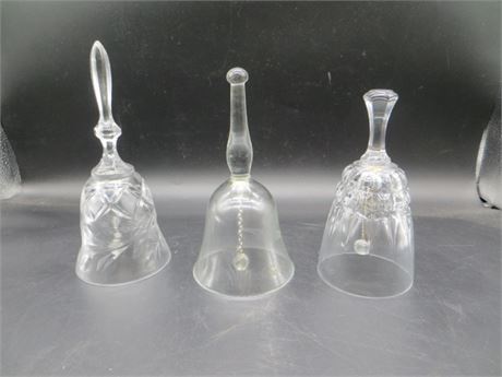 3 Crystal Bells