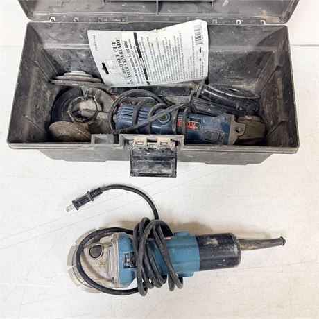 Makita + Ryobi Grinders