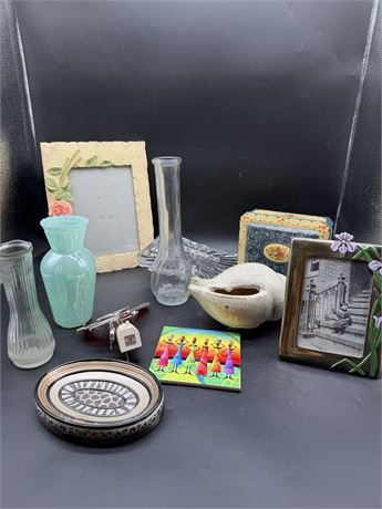 Snail, Shell, Frames, Vases & Micellaneous