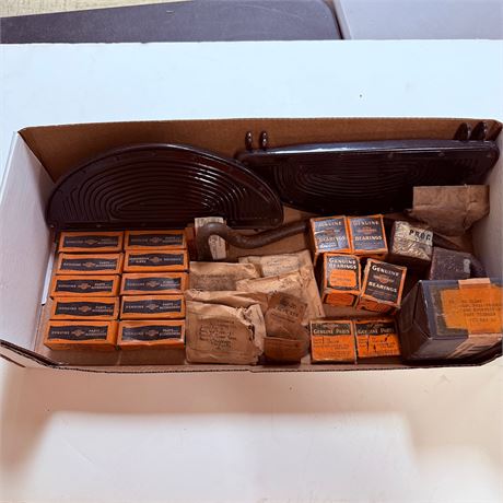 NOS WWII Military Surplus Harley Davidson Parts Lot