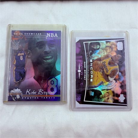 2 Kobe Bryant Cards