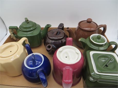 Collection of Tea Pots