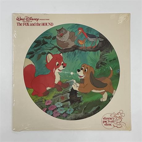 Walt Disney The Fox and the Hound Sealed Picture Disc Vinyl Record
