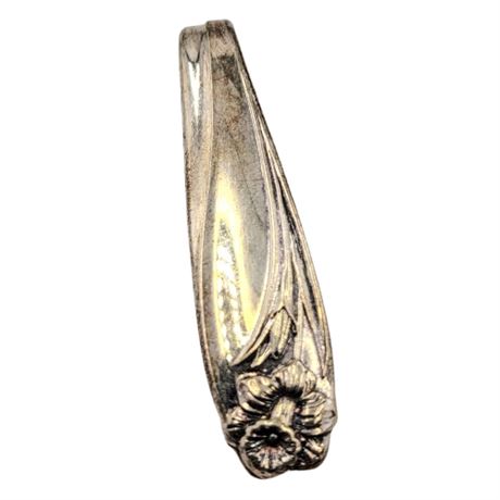 Vintage Tulip Spoon Necklace Pendant