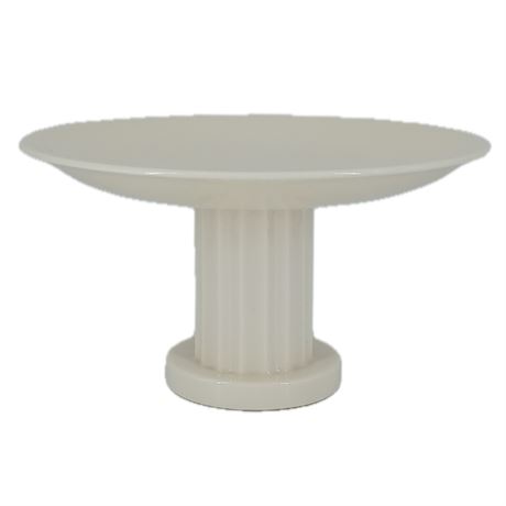 Vintage Lenox Ivory Porcelain Compote or Dessert Pedestal Dish