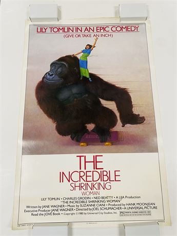 The Incredible Shrinking Woman Original 27x41 Movie Poster - Rolled