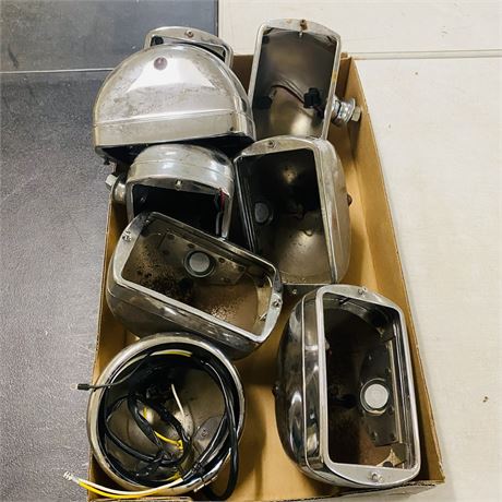 NOS Headlight Housings