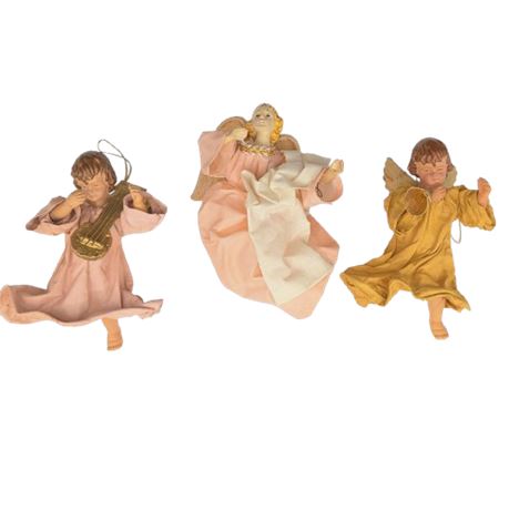Vintage Kurt Adler Paper Mache Angels
