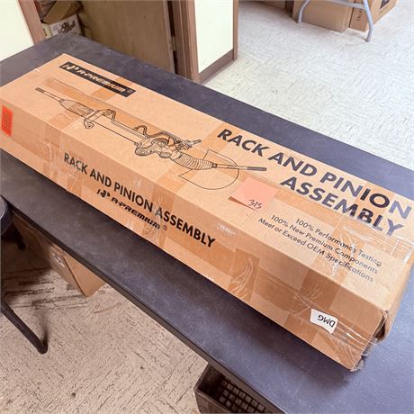 New Rack + Pinion Assembly