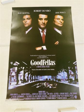 Goodfellas Original 27x39.5 Movie Poster - ROLLED